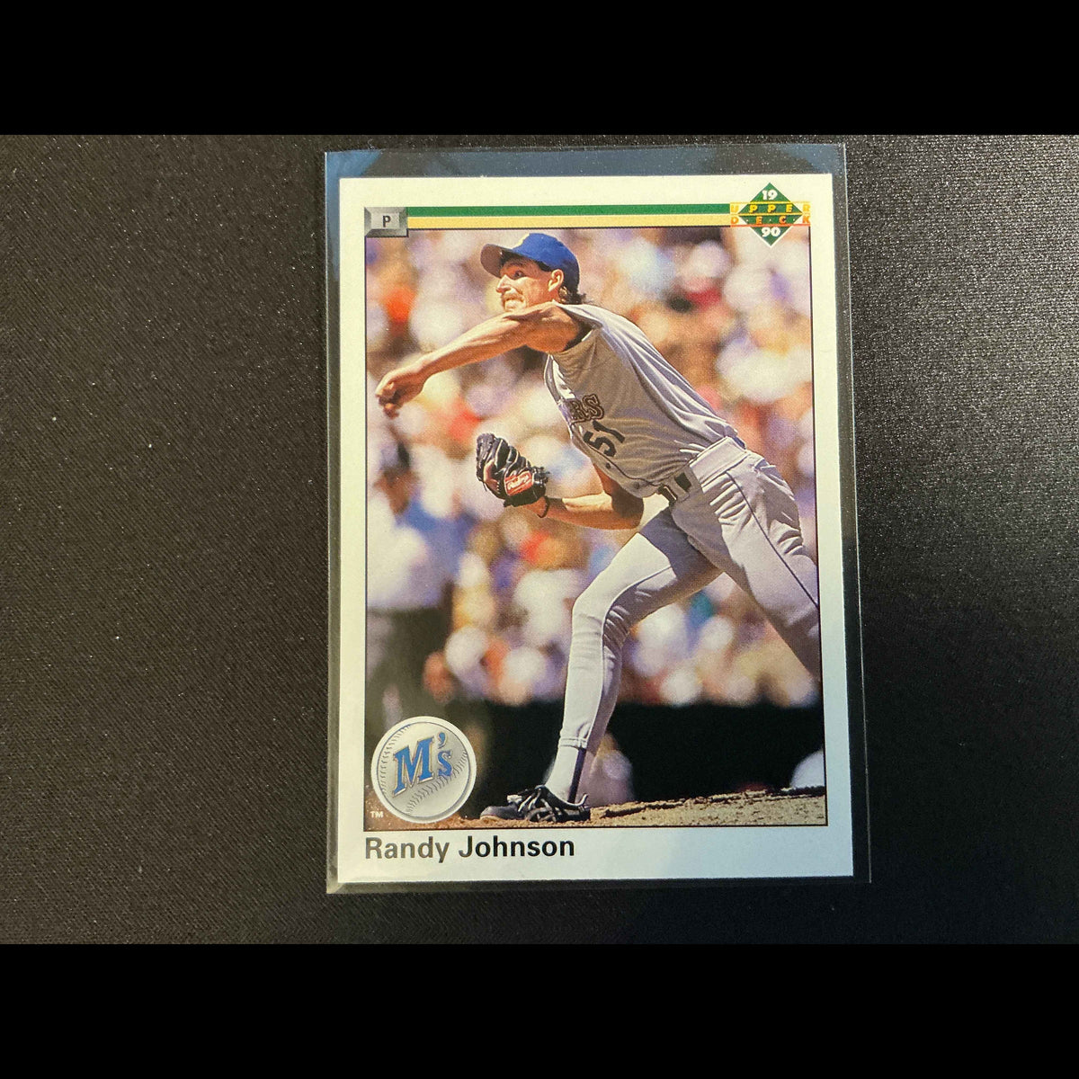 1990 Upper Deck #563 Randy Johnson Card - front