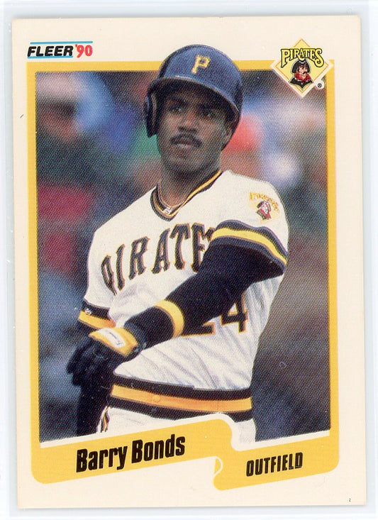 1990 Fleer #461 Barry Bonds Card