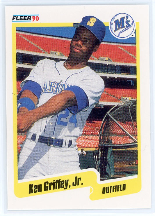 1990 Fleer #513 Ken Griffey Jr Card