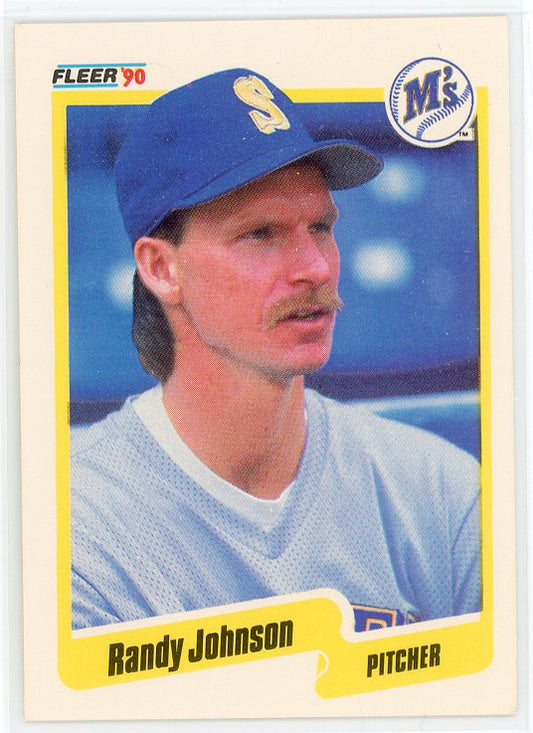 1990 Fleer #518 Randy Johnson Card