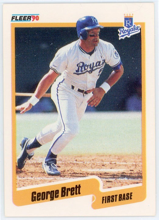 1990 Fleer #103 George Brett Card