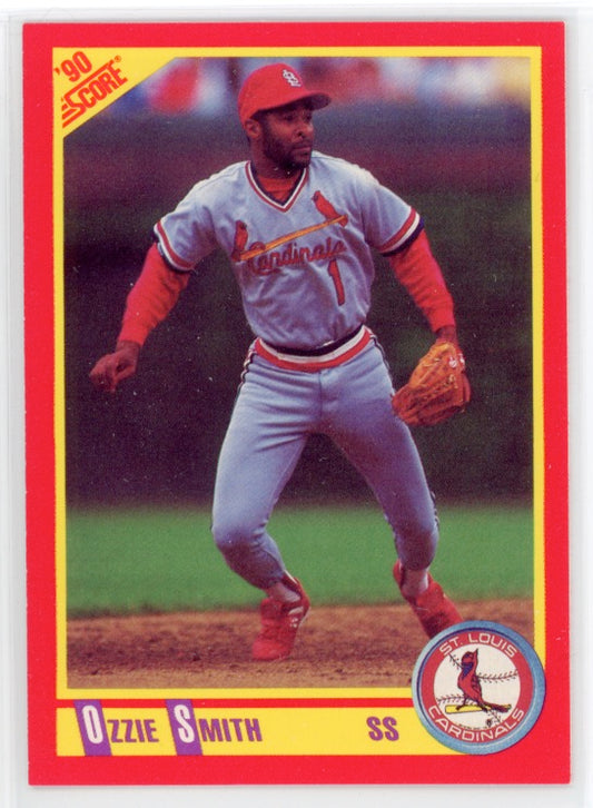 1990 Score #285 Ozzie Smith Card
