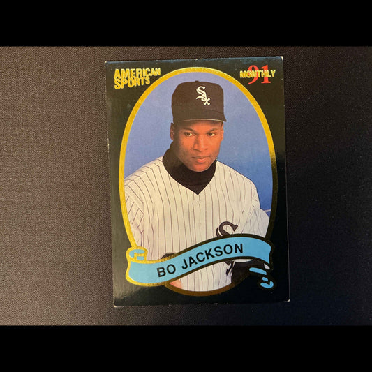 1991 American Sports Monthly Bo Jackson Card - front