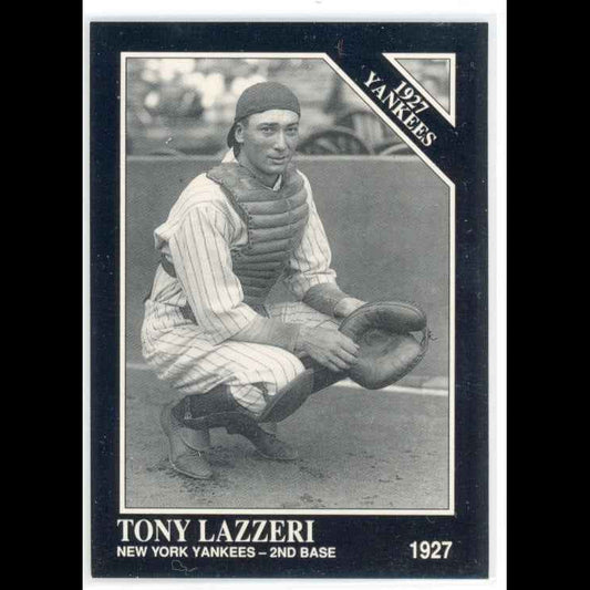 1991 Conlon TSN #113 Tony Lazzeri Card - front