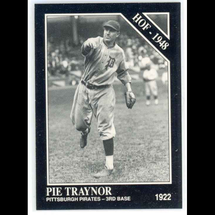 1991 Conlon TSN #36 Pie Traynor HOF Card - front