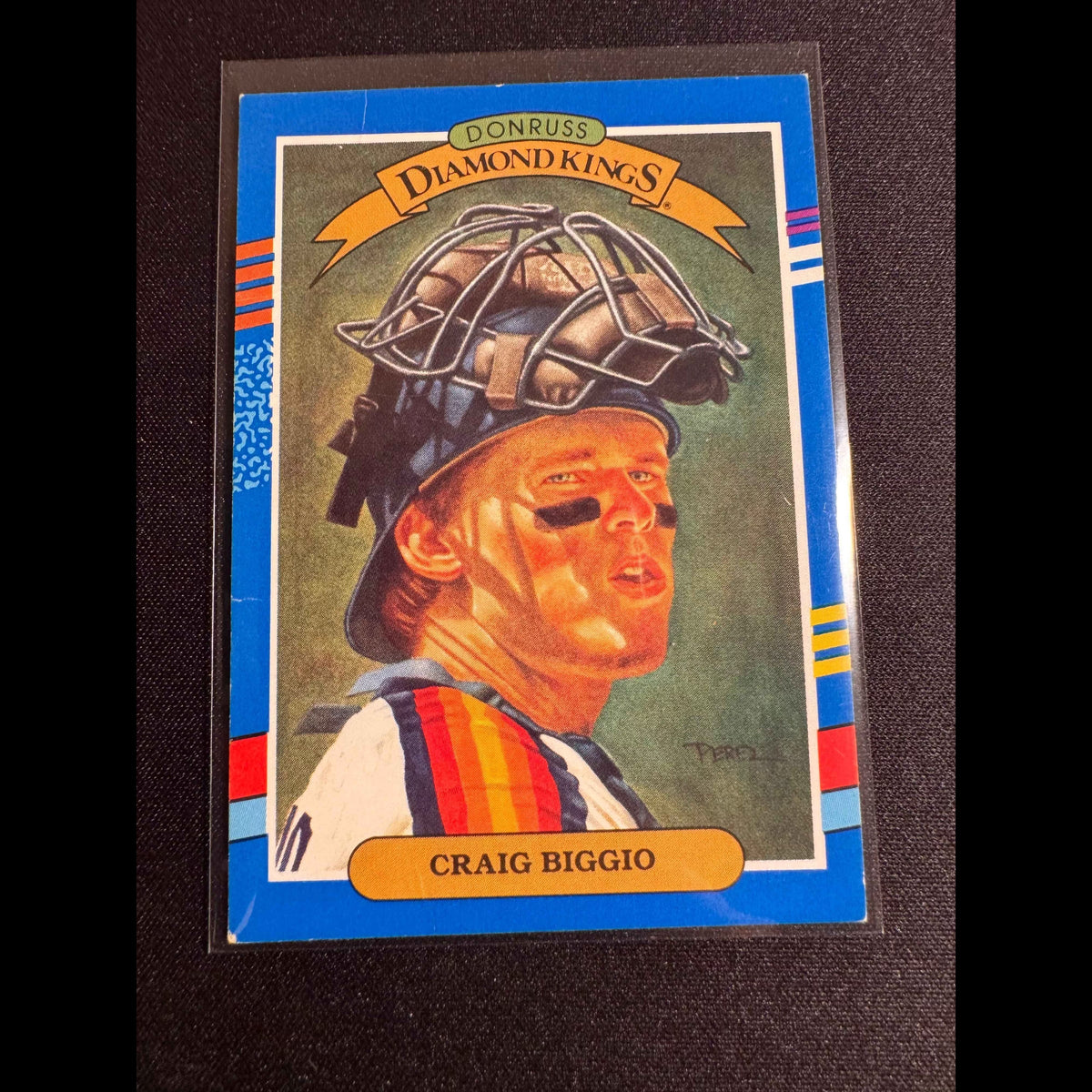 1991 Donruss #2 Craig Biggio DK No After Inc Error Card - Rare Craig Biggio Error Collectible - front