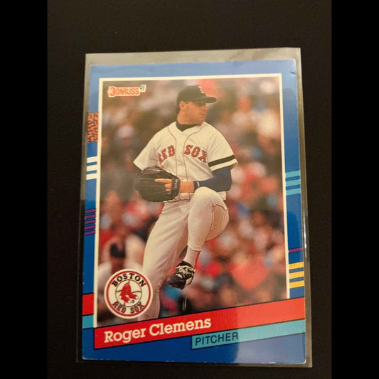 1991 Donruss #81 Roger Clemens Card - front