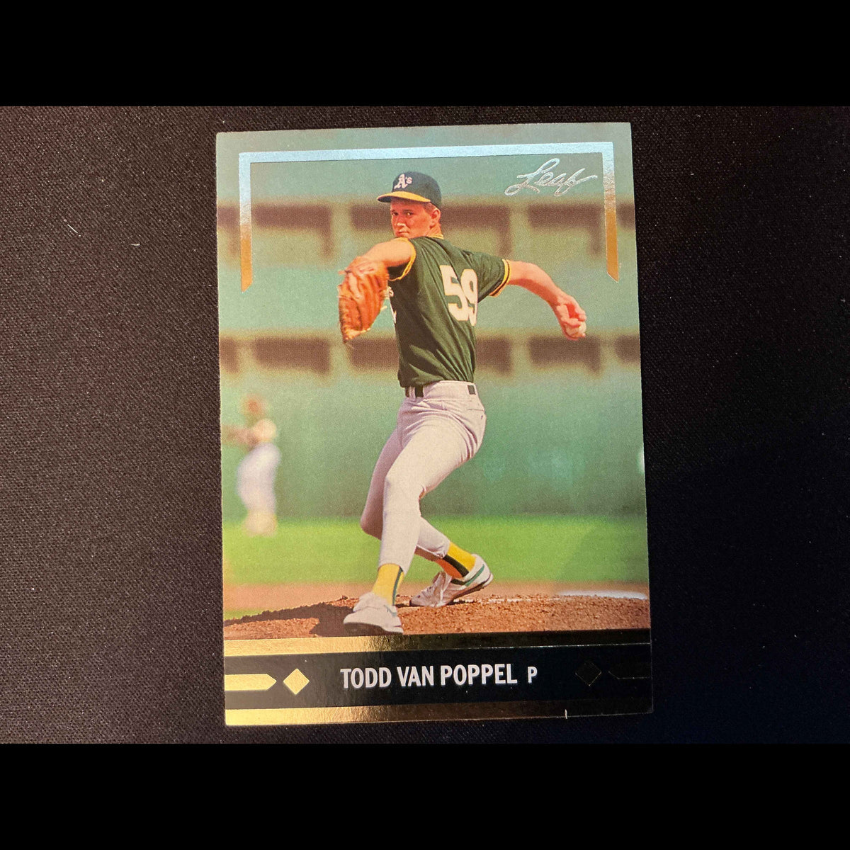 1991 Leaf Gold Rookies #BC9 Todd Van Poppel - front