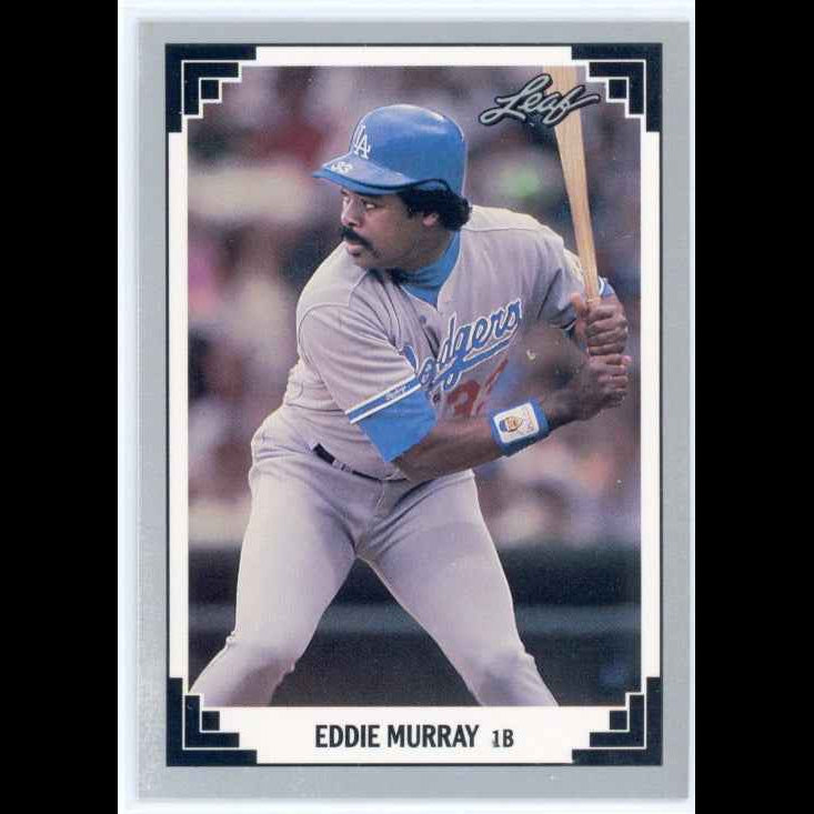 1991 Leaf #126 Eddie Murray Card - front