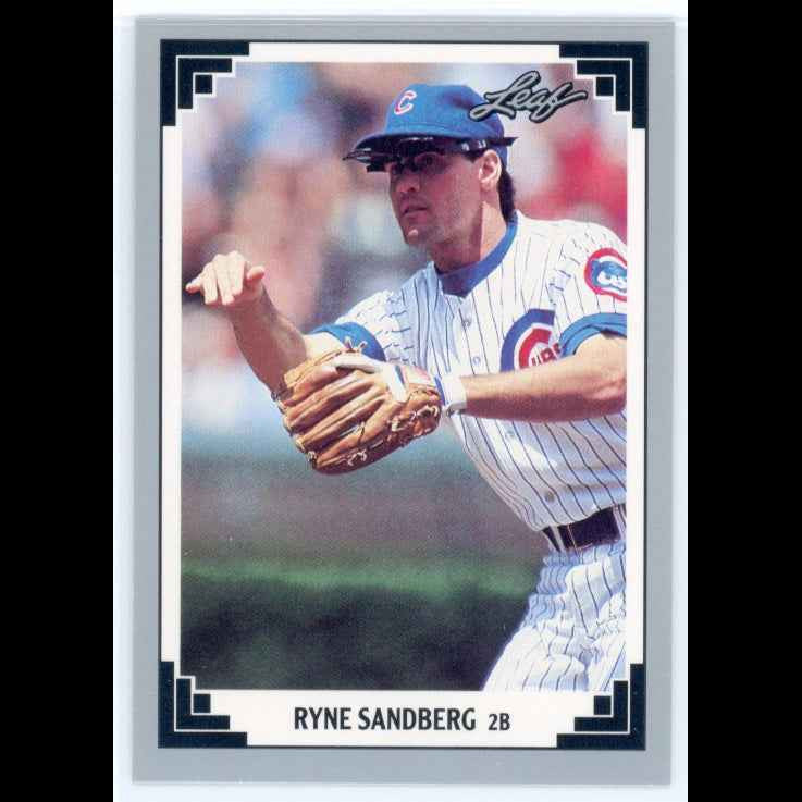 1991 Leaf Set #207 Ryne Sandberg Card - front