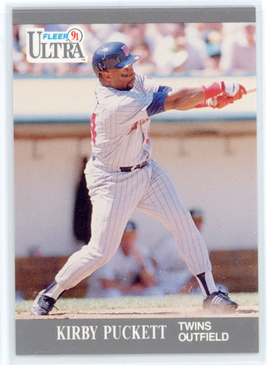1991 Fleer Ultra #195 Kirby Puckett Card