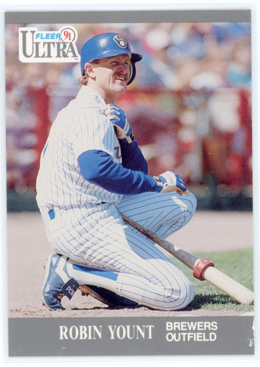 1991 Fleer Ultra #184 Robin Yount Card