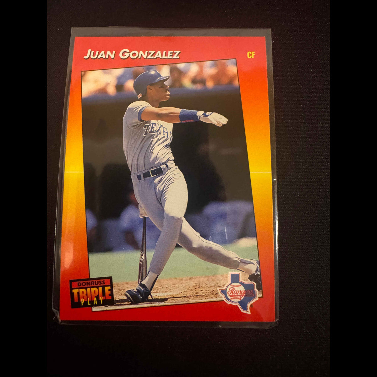 1992 Donruss Triple Play #112 Juan Gonzalez Card - view 9