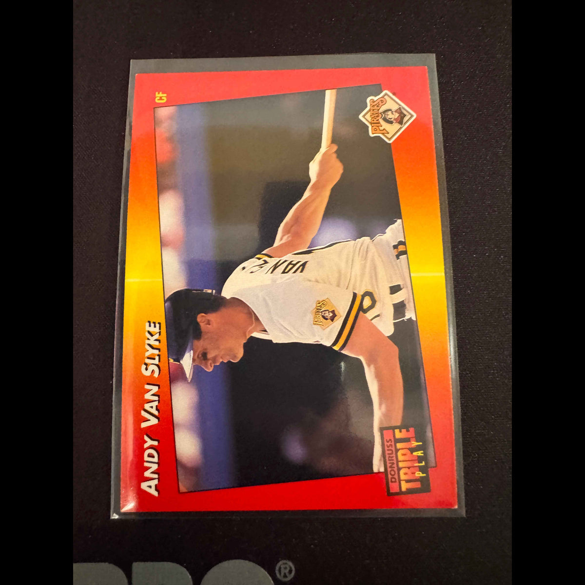 1992 Donruss Triple Play #148 Andy Van Slyke Card - front