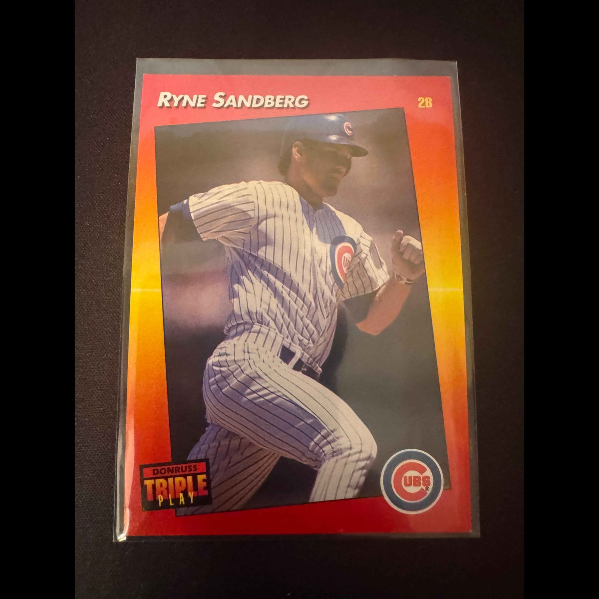 1992 Donruss Triple Play #229 Ryne Sandberg Card - front