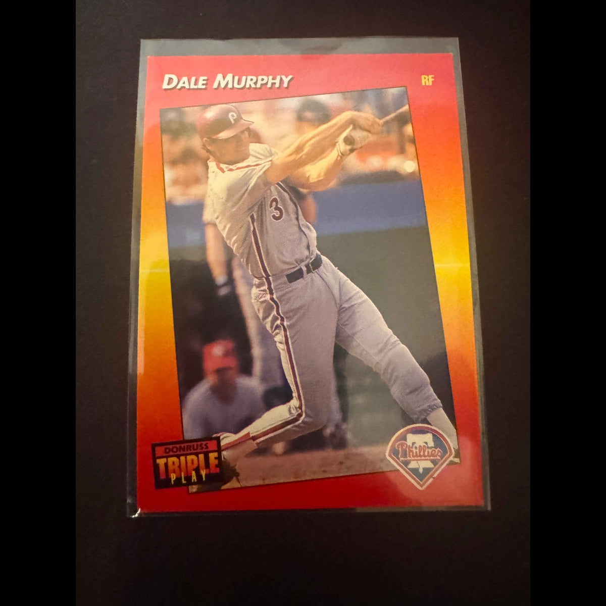 1992 Donruss Triple Play #260 Dale Murphy Card - front