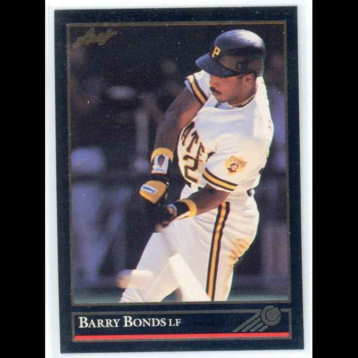 1992 Leaf Black Gold #275 Barry Bonds Card - front