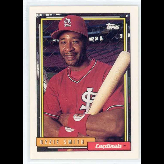 1992 Topps #760 Ozzie Smith Card - front