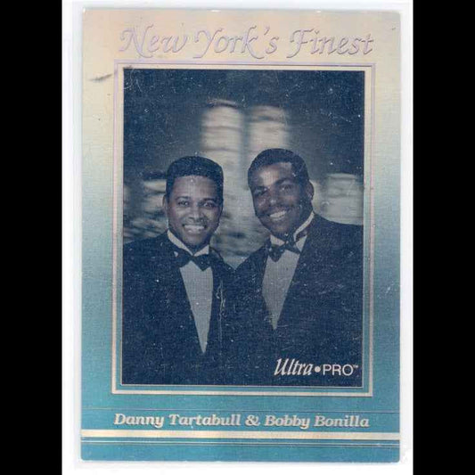 1992 Rembrandt Ultra-Pro Promos #P20 Danny Tartabull Bobby Bonilla Hologram Card. - front