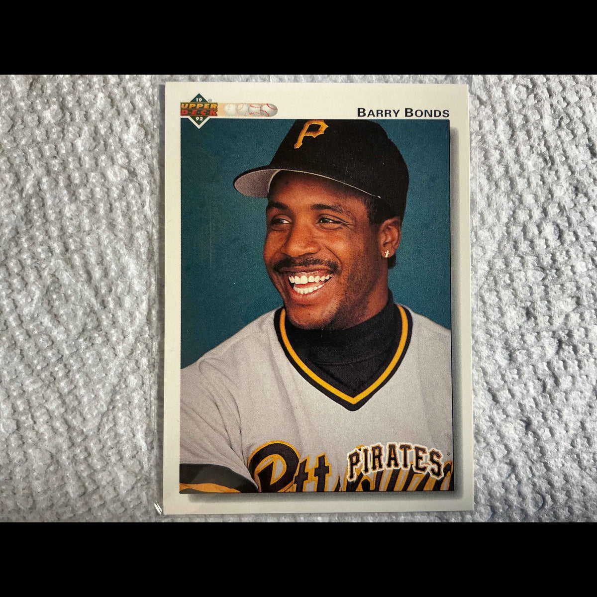 1992 Upper Deck #134 Barry Bonds Card - front