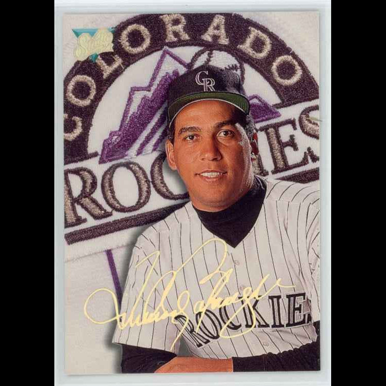 1993 Studio #163 Andres Galarraga Card - front
