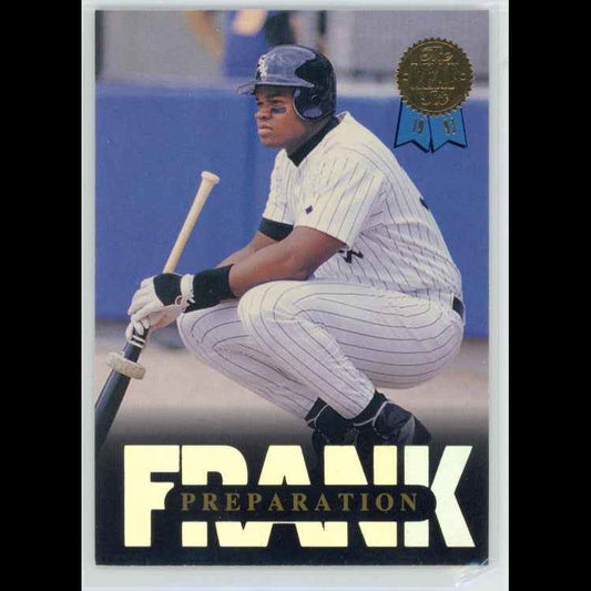 1993 The Leaf Set #10 Frank Thomas/Preparation Card - front