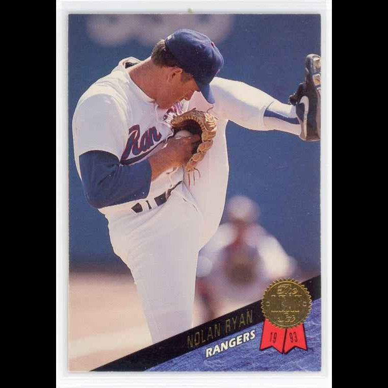 1993 The Leaf Set #115 Nolan Ryan Card - front