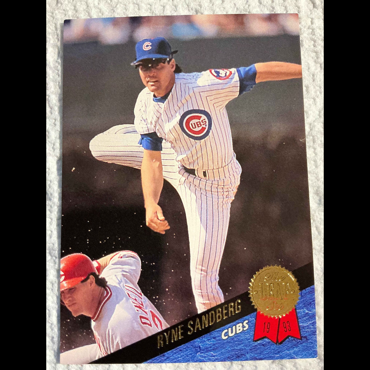 1993 The Leaf Set #224 Ryne Sandberg Card - front