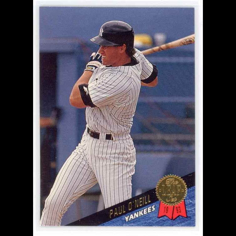 1993 The Leaf Set #379 Paul O'Neill Baseball Card for Collectors - front