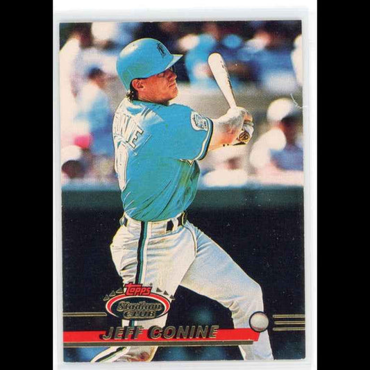 1993 Topps Stadium Club #340 Jeff Conine Card - front