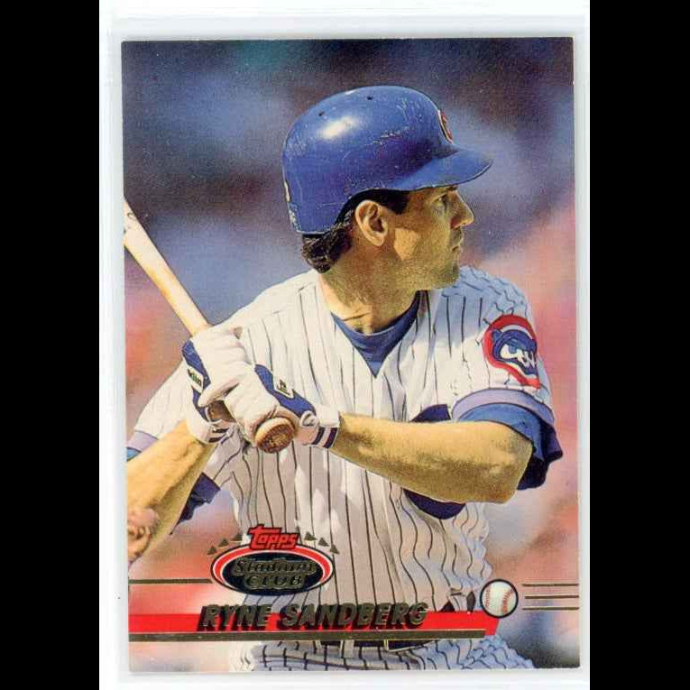 1993 Topps Stadium Club #366 Ryne Sandberg Card - front
