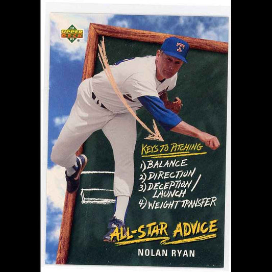 1993 Upper Deck Fun Pack #214 Nolan Ryan Texas Rangers Card - front