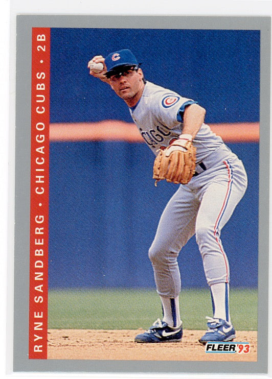 1993 Fleer #25 Ryne Sandberg