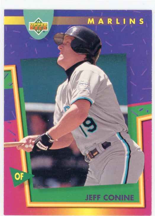 1993 Upper Deck Fun Pack #119 Jeff Conine Florida Marlins Card