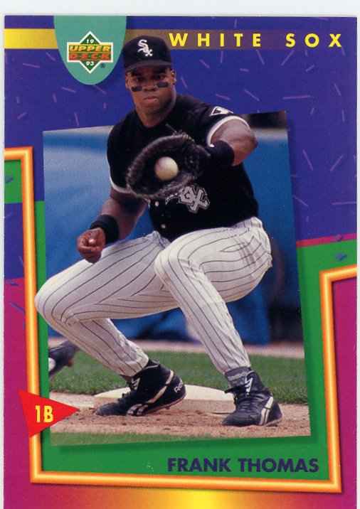 1993 Upper Deck Fun Pack #202 Frank Thomas Chicago White Sox Card
