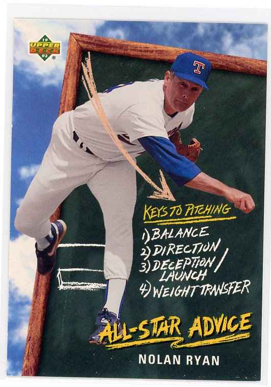 1993 Upper Deck Fun Pack #214 Nolan Ryan Texas Rangers Card