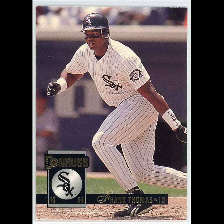 1994 Donruss #341 Frank Thomas Card - front