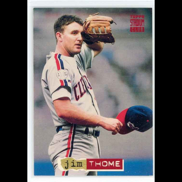 1994 Topps Stadium Club #257 Jim Thome Card - front