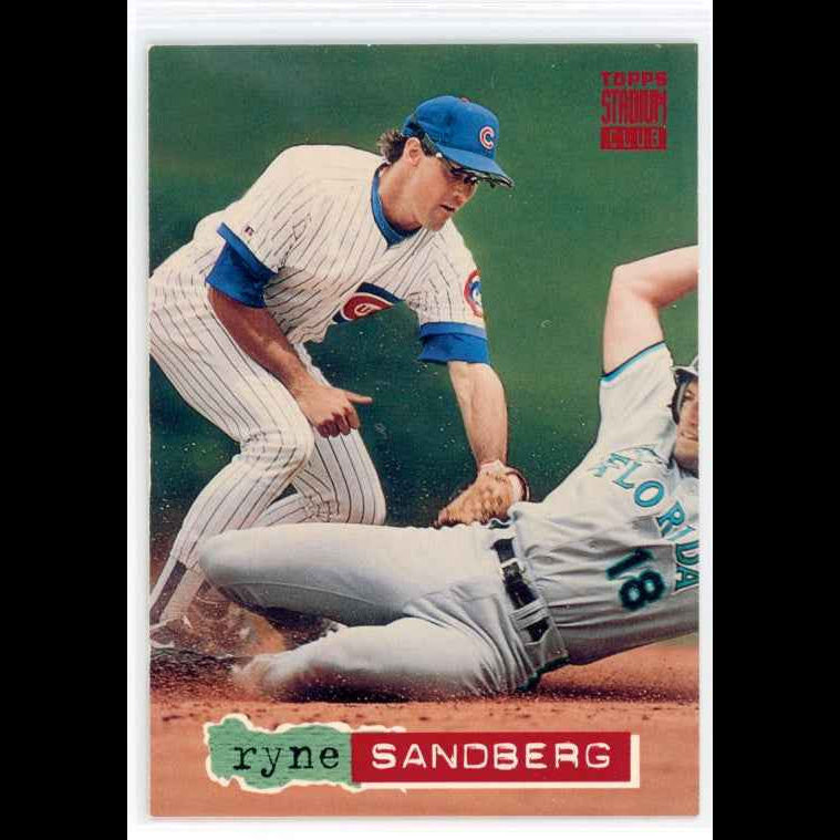 1994 Topps Stadium Club #397 Ryne Sandberg Card - front