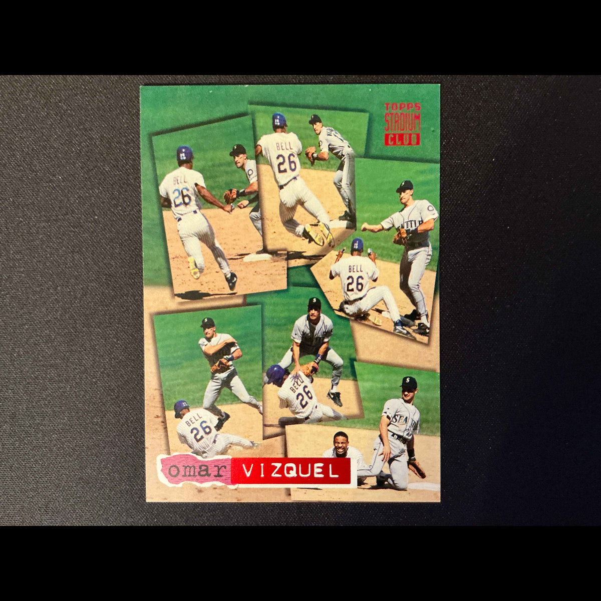 1994 Topps Stadium Club #93 Omar Vizquel Card - front