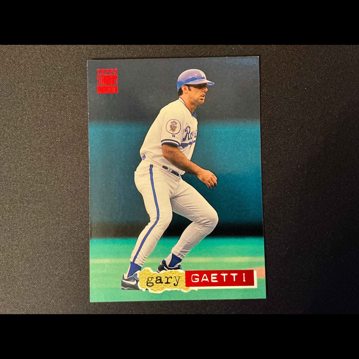 1994 Topps Stadium Club #485 Gary Gaetti Card - front