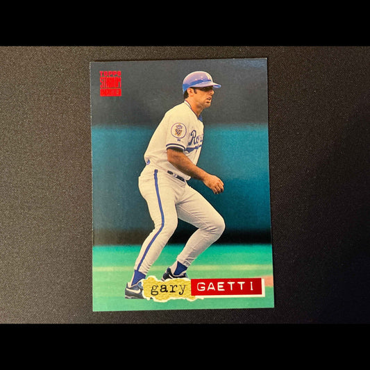 1994 Topps Stadium Club #485 Gary Gaetti Card - front