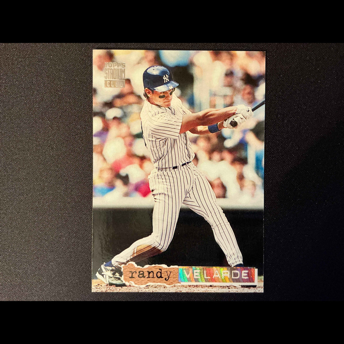 1994 Topps Stadium Club Golden Rainbow #156 Randy Velarde Card - front