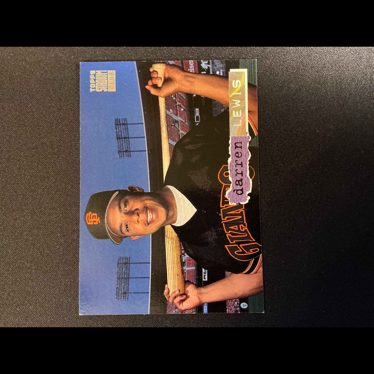 1994 Topps Stadium Club Golden Rainbows #453 Darren Lewis Card - front