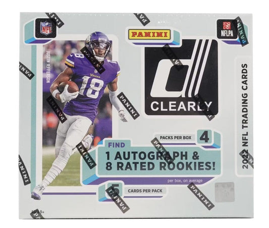 2022 Panini Clearly Donruss Football Hobby Box