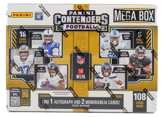 2023 Panini Contenders Football Mega Box (Teal Parallels)