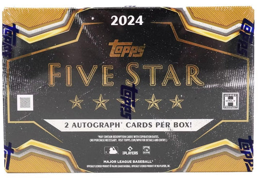 2024 Topps Five Star Baseball Hobby Box