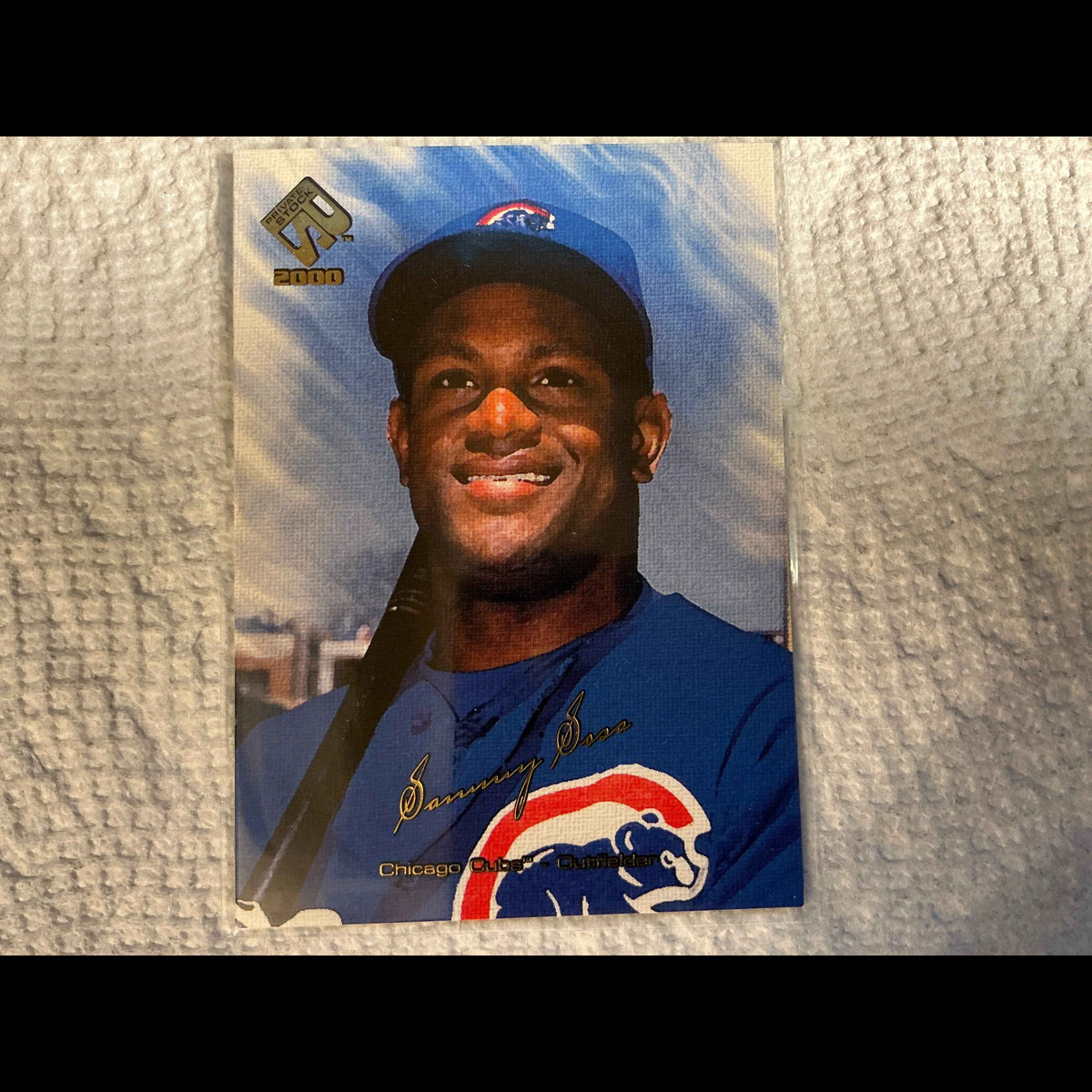 2000 Private Stock #25 Sammy Sosa Card - front