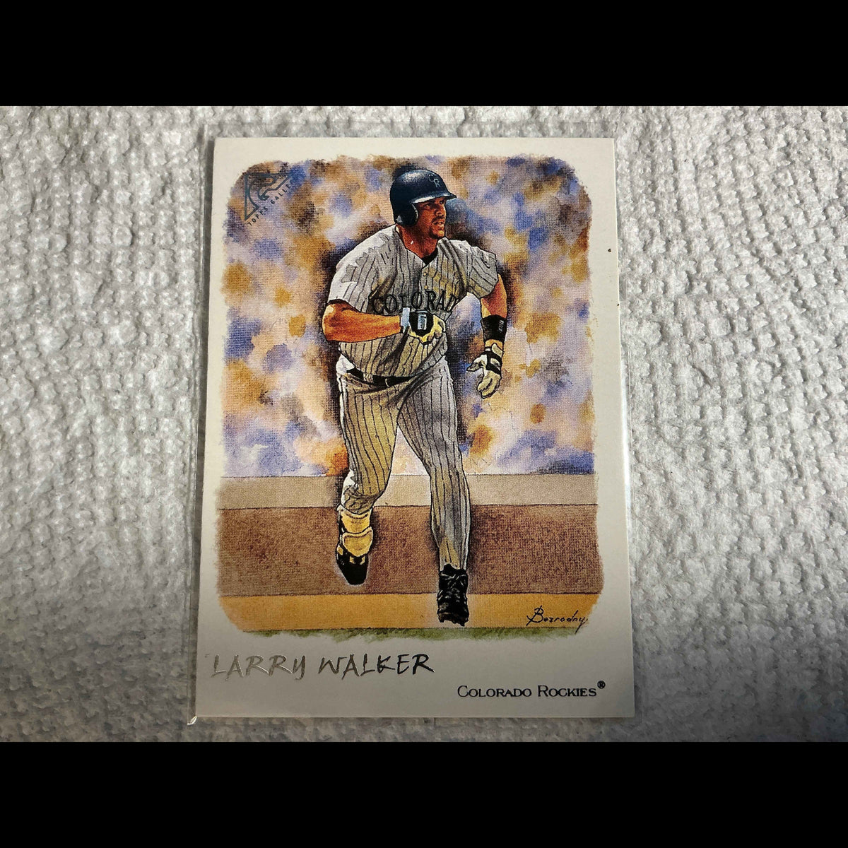 2002 Topps Gallery #86 Larry Walker - front
