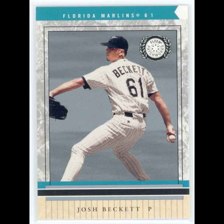 2003 Fleer Patchworks #60 Josh Beckett Card - front